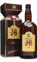 J & B 15 Year Old Reserve / Litre Blended Scotch Whisky