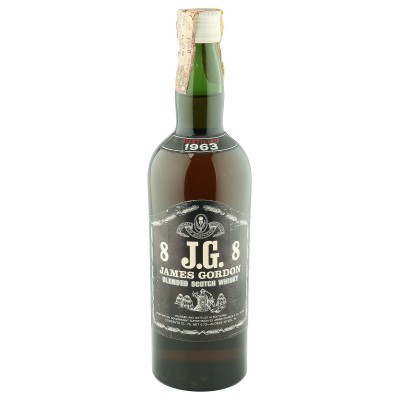 James Gordon 1963 8 Year Old Blended Scotch Whisky