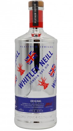 Whitley Neill Queen Elizabeth II 2022 Platinum Jubilee (1 Litre) Gin