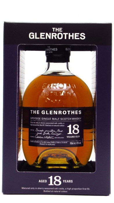 Glenrothes Soleo Collection - Speyside Single Malt 18 year old