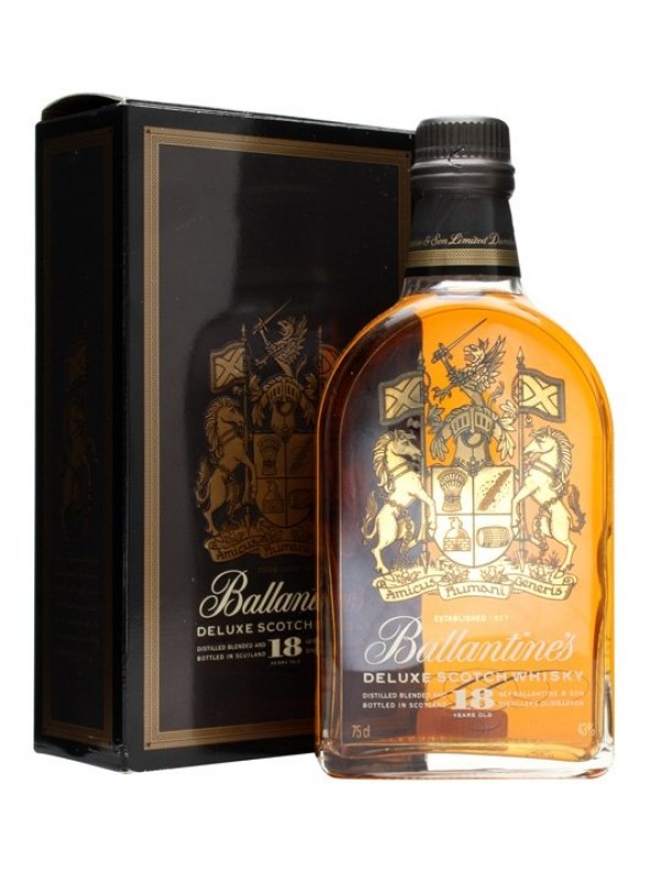 Ballantine's 18 Year Old Deluxe Bottled 1980s