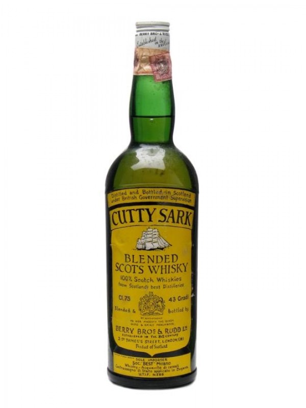 Cutty Sark Bottled 1980s