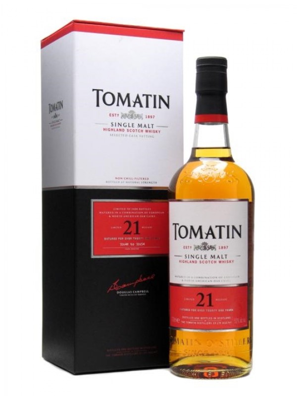 Tomatin 21 Year Old