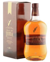 Isle of Jura 21 Year Old, Discontinued Map Label Presentation with Box