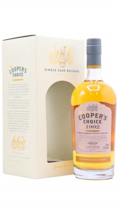 Girvan Cooper's Choice - Single Bourbon Cask #133087 1992 26 year old